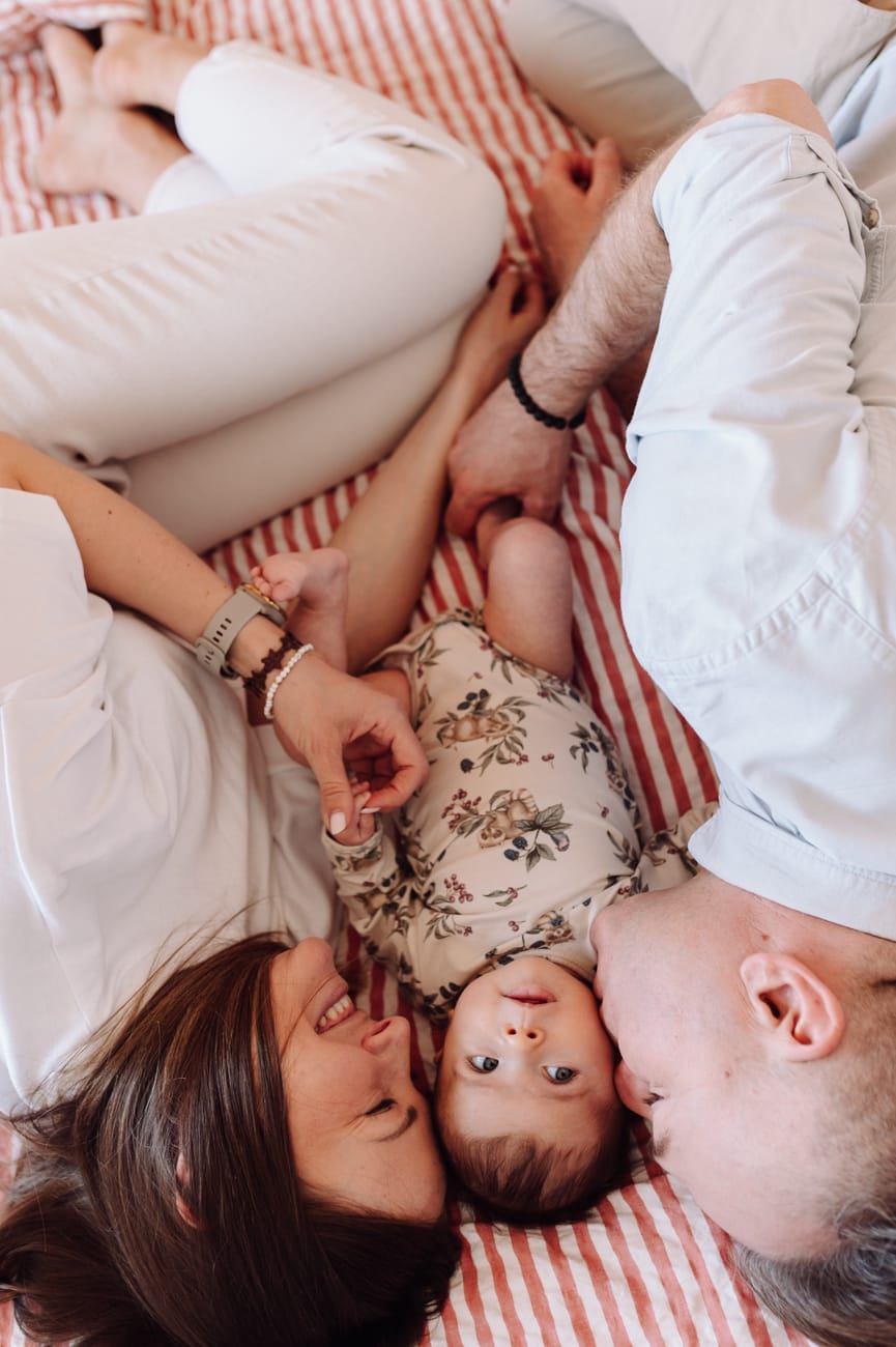 Pierwsze tygodnie niemowlaka — zdjęcia w domu Gdańsk