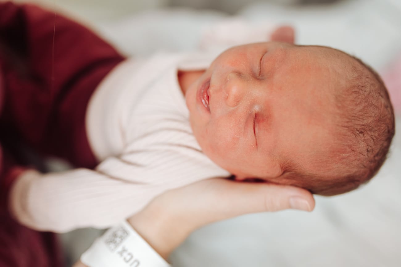 Portret noworodka sesja fresh48 Gdańsk