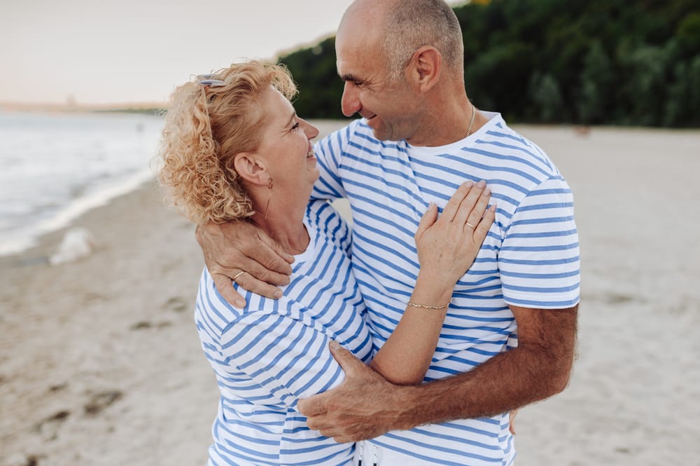 Dojrzałe małżeństwo sesja dla par Gdynia