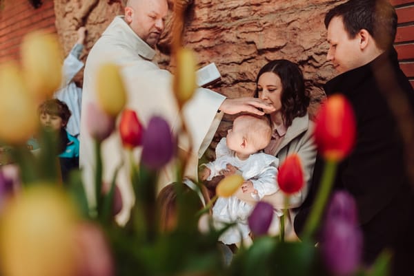 Reportaż z chrztu świętego kuzynostwa w kościele Trójmiasto