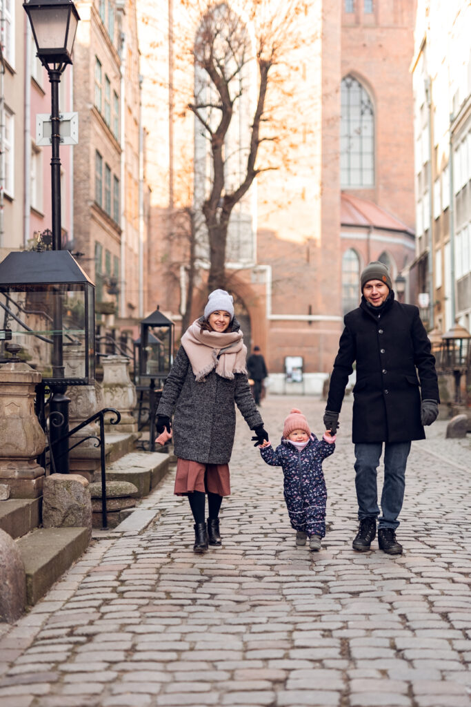 Sesja rodzinna na Starym Mieście w Gdańsku